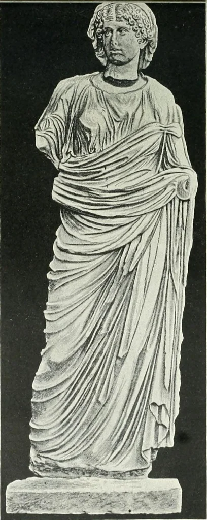 An illustration from Denkmäler des klassischen Altertums, zur Erläuterung des Lebens der Griechen und Römer in Religion, Kunst und Sitte, 1887, leaf 372