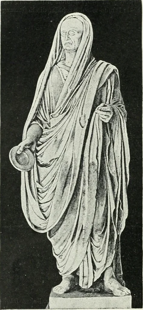 An illustration from Denkmäler des klassischen Altertums, zur Erläuterung des Lebens der Griechen und Römer in Religion, Kunst und Sitte, 1887, leaf 432
