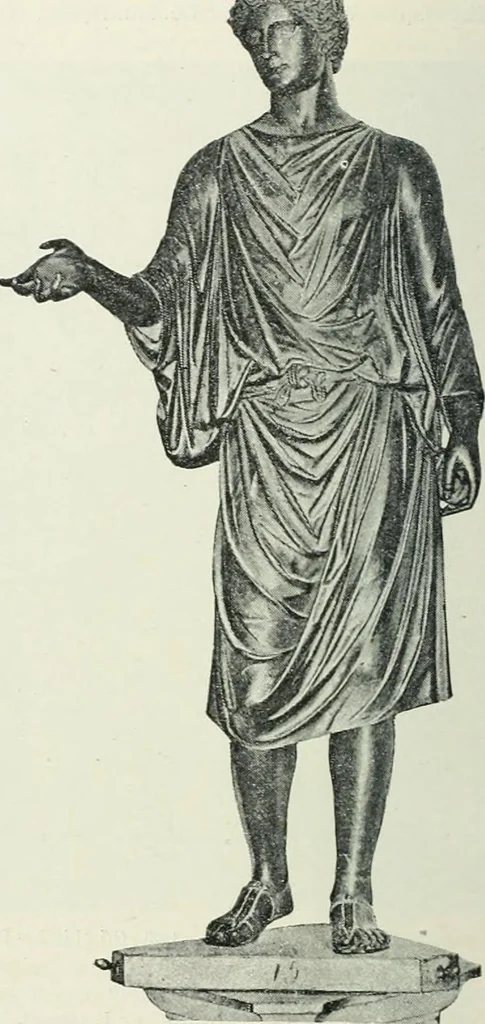 An illustration from Denkmäler des klassischen Altertums, zur Erläuterung des Lebens der Griechen und Römer in Religion, Kunst und Sitte, 1887, leaf 432