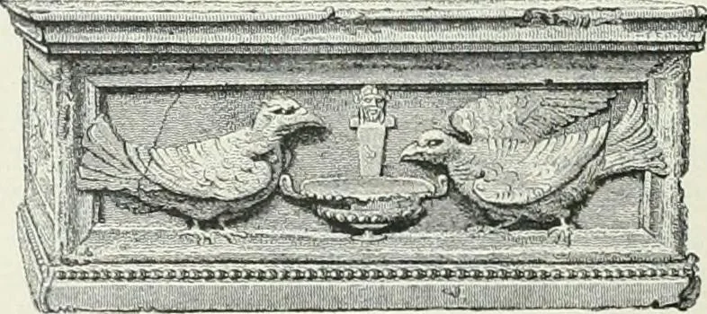 An illustration from Denkmäler des klassischen Altertums, zur Erläuterung des Lebens der Griechen und Römer in Religion, Kunst und Sitte, 1887, leaf 448