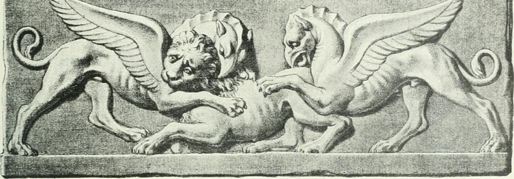 An illustration from Denkmäler des klassischen Altertums, zur Erläuterung des Lebens der Griechen und Römer in Religion, Kunst und Sitte, 1887, leaf 449