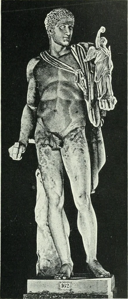 An illustration from Denkmäler des klassischen Altertums, zur Erläuterung des Lebens der Griechen und Römer in Religion, Kunst und Sitte, 1887, leaf 477