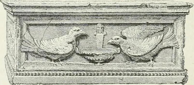 An illustration from Denkmäler des klassischen Altertums, zur Erläuterung des Lebens der Griechen und Römer in Religion, Kunst und Sitte, 1887, leaf 48