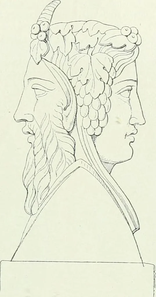 An illustration from Denkmäler des klassischen Altertums, zur Erläuterung des Lebens der Griechen und Römer in Religion, Kunst und Sitte, 1887, leaf 481