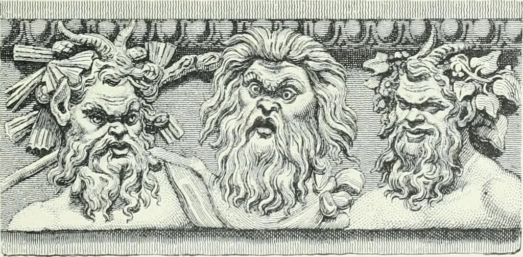 An illustration from Denkmäler des klassischen Altertums, zur Erläuterung des Lebens der Griechen und Römer in Religion, Kunst und Sitte, 1887, leaf 481