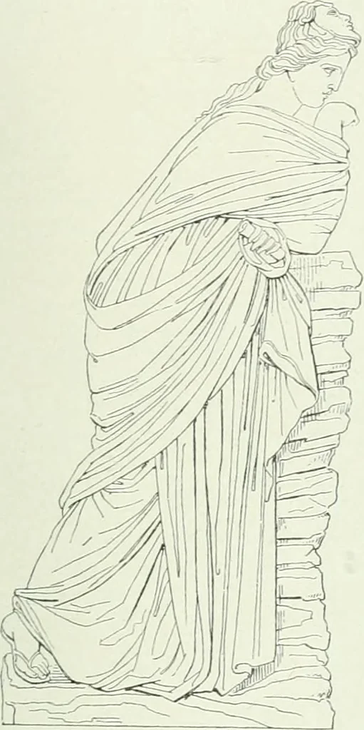 An illustration from Denkmäler des klassischen Altertums, zur Erläuterung des Lebens der Griechen und Römer in Religion, Kunst und Sitte, 1887, leaf 497