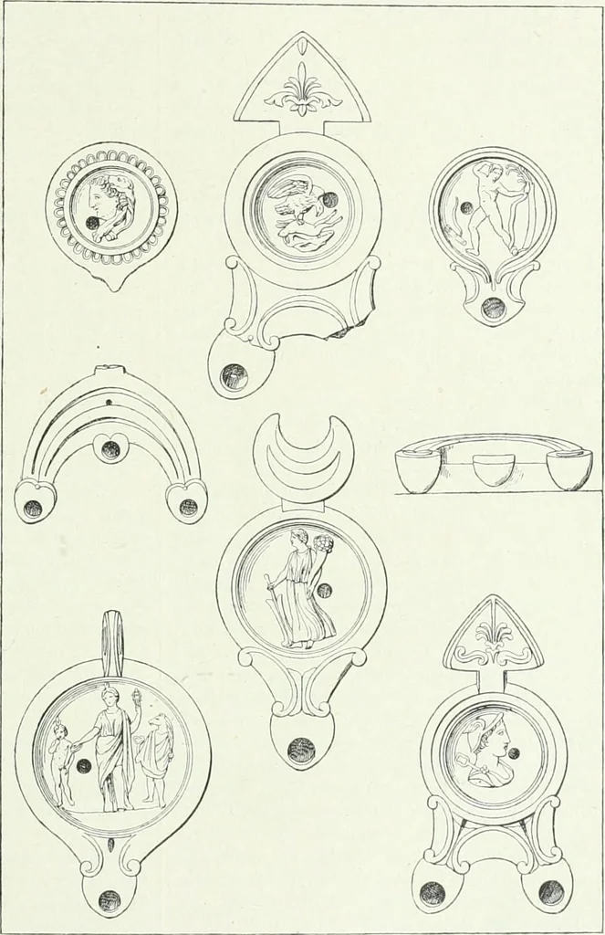 An illustration from Denkmäler des klassischen Altertums, zur Erläuterung des Lebens der Griechen und Römer in Religion, Kunst und Sitte, 1887, leaf 51