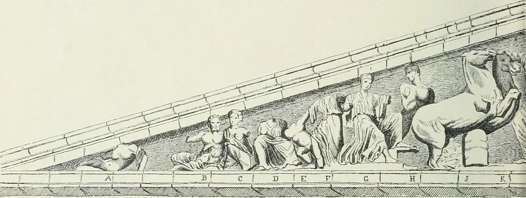 An illustration from Denkmäler des klassischen Altertums, zur Erläuterung des Lebens der Griechen und Römer in Religion, Kunst und Sitte, 1887, leaf 522