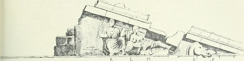 An illustration from Denkmäler des klassischen Altertums, zur Erläuterung des Lebens der Griechen und Römer in Religion, Kunst und Sitte, 1887, leaf 523