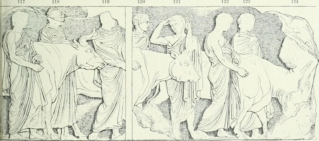 An illustration from Denkmäler des klassischen Altertums, zur Erläuterung des Lebens der Griechen und Römer in Religion, Kunst und Sitte, 1887, leaf 523
