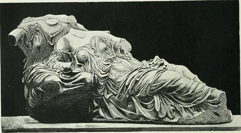 An illustration from Denkmäler des klassischen Altertums, zur Erläuterung des Lebens der Griechen und Römer in Religion, Kunst und Sitte, 1887, leaf 528