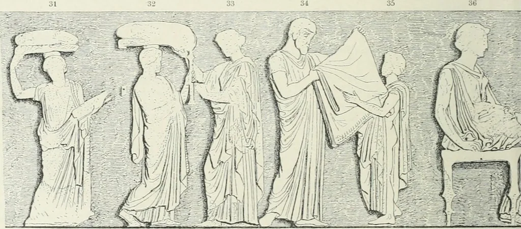 An illustration from Denkmäler des klassischen Altertums, zur Erläuterung des Lebens der Griechen und Römer in Religion, Kunst und Sitte, 1887, leaf 530