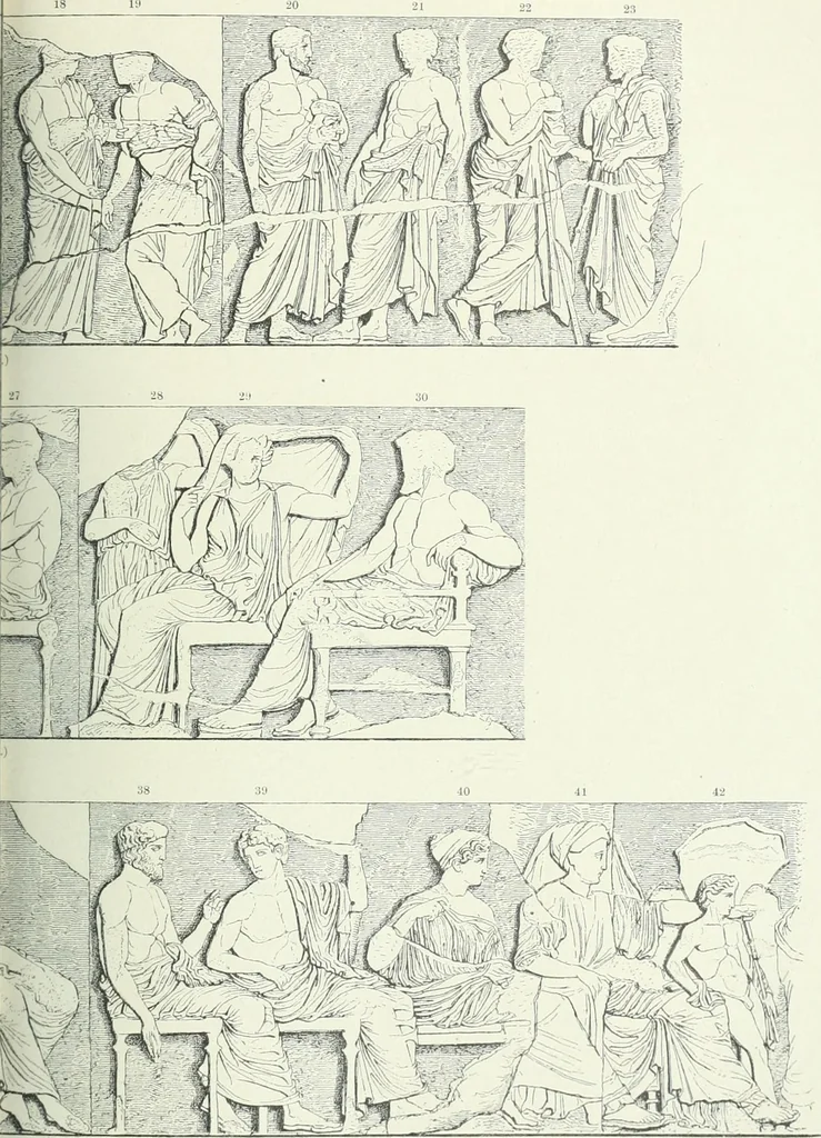 An illustration from Denkmäler des klassischen Altertums, zur Erläuterung des Lebens der Griechen und Römer in Religion, Kunst und Sitte, 1887, leaf 531