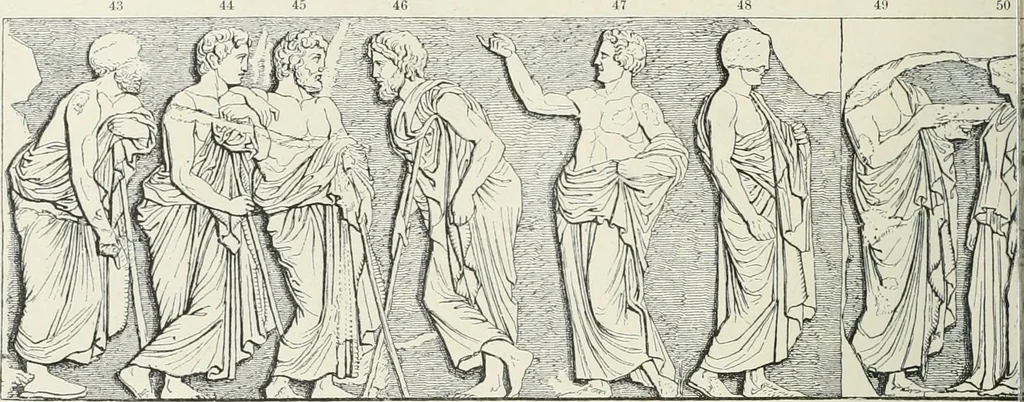 An illustration from Denkmäler des klassischen Altertums, zur Erläuterung des Lebens der Griechen und Römer in Religion, Kunst und Sitte, 1887, leaf 534