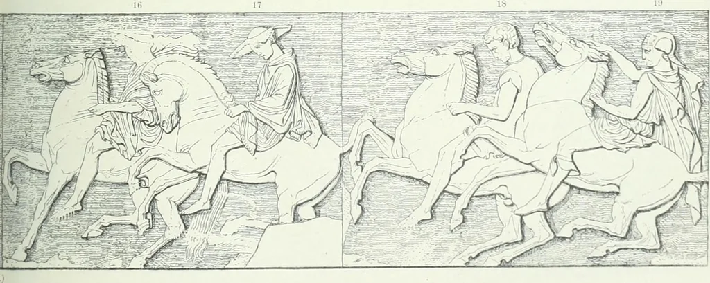An illustration from Denkmäler des klassischen Altertums, zur Erläuterung des Lebens der Griechen und Römer in Religion, Kunst und Sitte, 1887, leaf 539