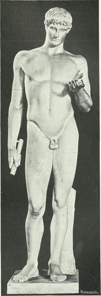 An illustration from Denkmäler des klassischen Altertums, zur Erläuterung des Lebens der Griechen und Römer in Religion, Kunst und Sitte, 1887, leaf 547