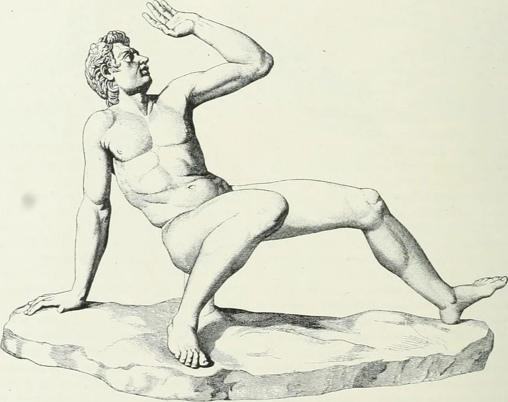 An illustration from Denkmäler des klassischen Altertums, zur Erläuterung des Lebens der Griechen und Römer in Religion, Kunst und Sitte, 1887, leaf 604