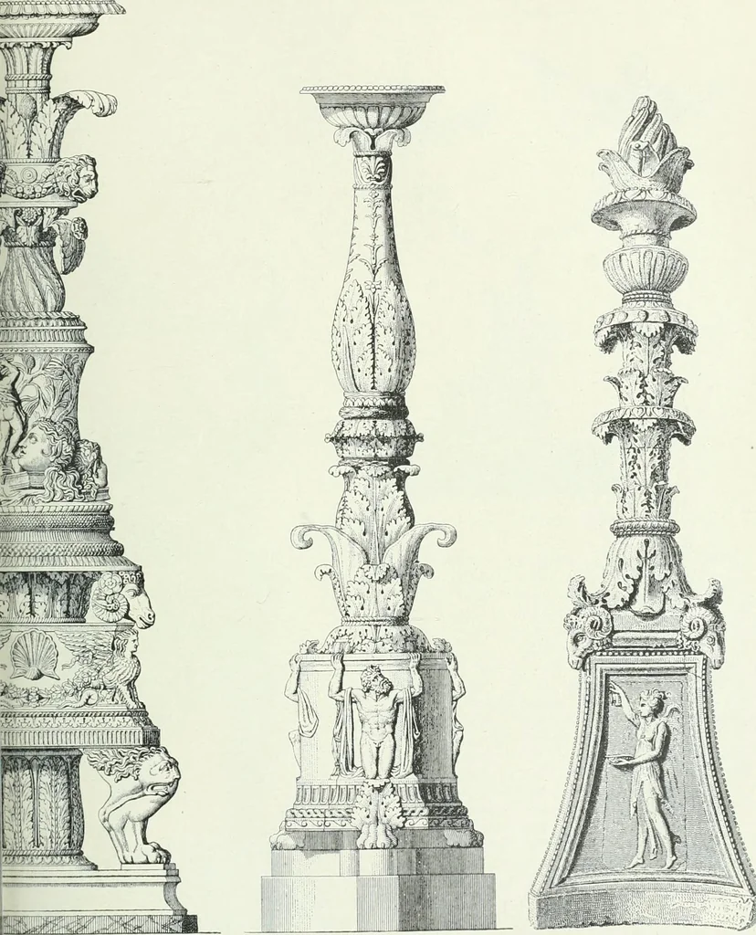 An illustration from Denkmäler des klassischen Altertums, zur Erläuterung des Lebens der Griechen und Römer in Religion, Kunst und Sitte, 1887, leaf 61