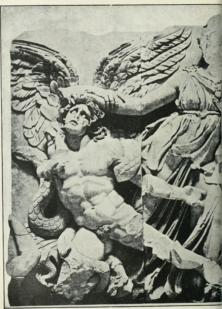 An illustration from Denkmäler des klassischen Altertums, zur Erläuterung des Lebens der Griechen und Römer in Religion, Kunst und Sitte, 1887, leaf 622