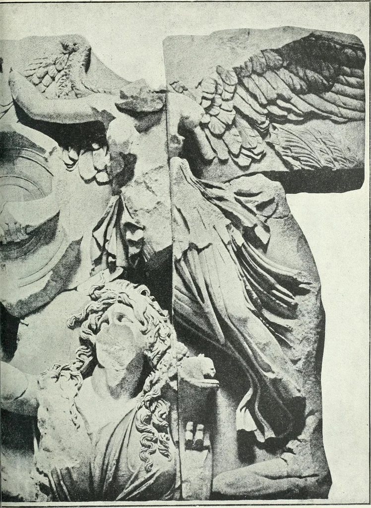 An illustration from Denkmäler des klassischen Altertums, zur Erläuterung des Lebens der Griechen und Römer in Religion, Kunst und Sitte, 1887, leaf 623