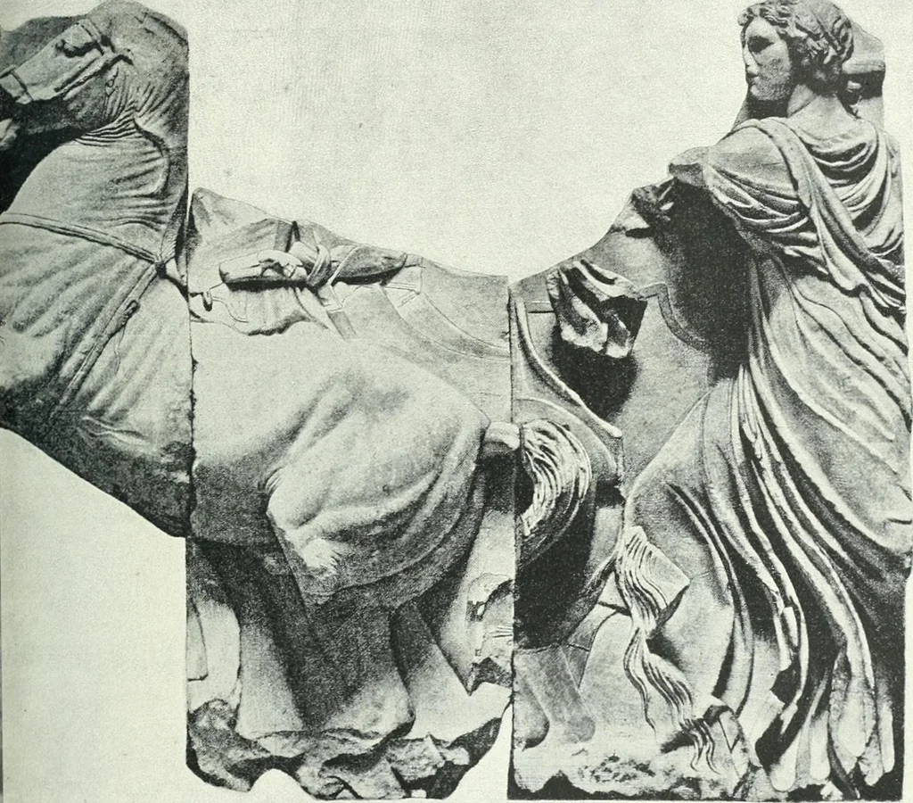 An illustration from Denkmäler des klassischen Altertums, zur Erläuterung des Lebens der Griechen und Römer in Religion, Kunst und Sitte, 1887, leaf 629