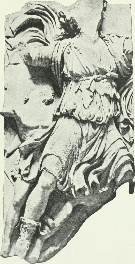 An illustration from Denkmäler des klassischen Altertums, zur Erläuterung des Lebens der Griechen und Römer in Religion, Kunst und Sitte, 1887, leaf 639