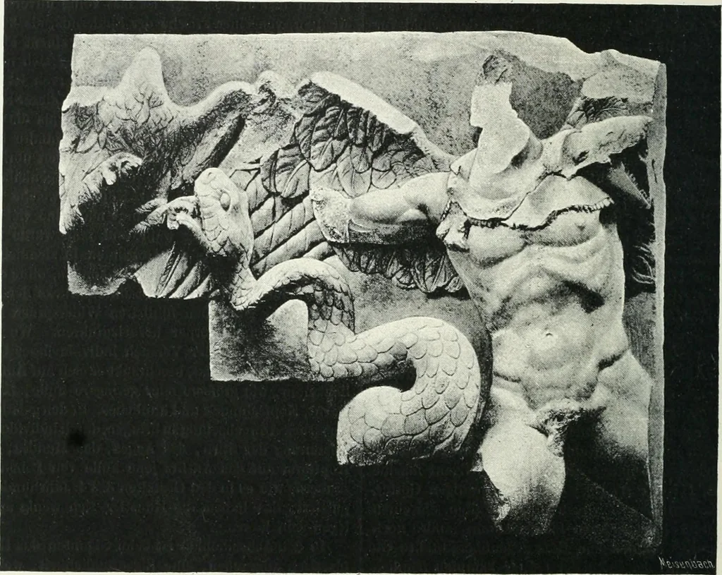 An illustration from Denkmäler des klassischen Altertums, zur Erläuterung des Lebens der Griechen und Römer in Religion, Kunst und Sitte, 1887, leaf 642