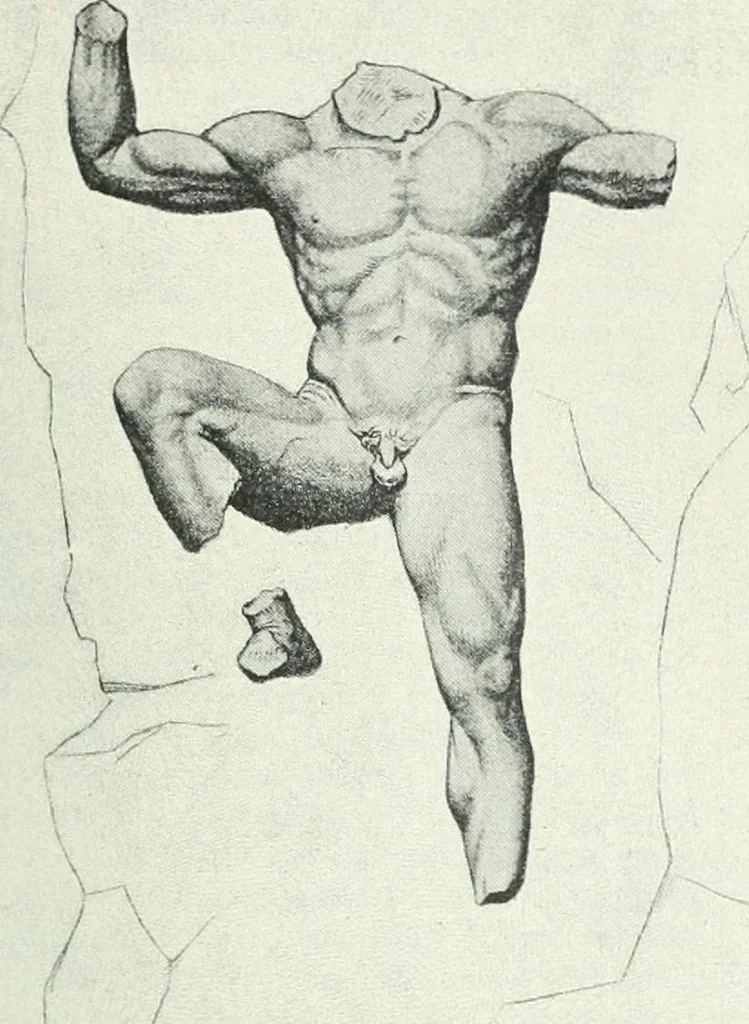 An illustration from Denkmäler des klassischen Altertums, zur Erläuterung des Lebens der Griechen und Römer in Religion, Kunst und Sitte, 1887, leaf 655