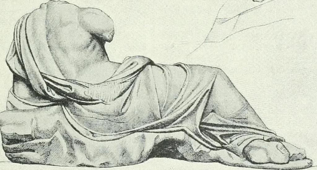 An illustration from Denkmäler des klassischen Altertums, zur Erläuterung des Lebens der Griechen und Römer in Religion, Kunst und Sitte, 1887, leaf 655