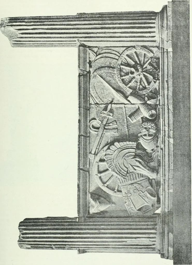 An illustration from Denkmäler des klassischen Altertums, zur Erläuterung des Lebens der Griechen und Römer in Religion, Kunst und Sitte, 1887, leaf 659