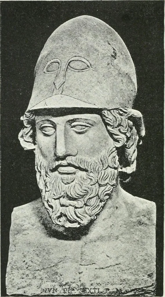 An illustration from Denkmäler des klassischen Altertums, zur Erläuterung des Lebens der Griechen und Römer in Religion, Kunst und Sitte, 1887, leaf 666