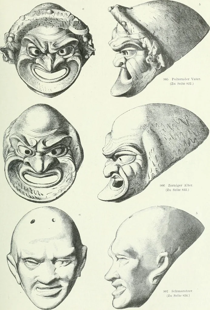 An illustration from Denkmäler des klassischen Altertums, zur Erläuterung des Lebens der Griechen und Römer in Religion, Kunst und Sitte, 1887, leaf 69