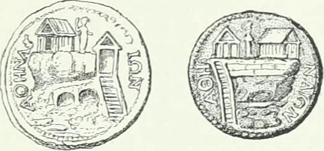 An illustration from Denkmäler des klassischen Altertums, zur Erläuterung des Lebens der Griechen und Römer in Religion, Kunst und Sitte, 1887, leaf 693