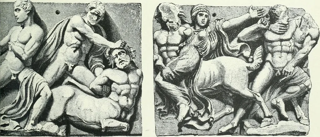An illustration from Denkmäler des klassischen Altertums, zur Erläuterung des Lebens der Griechen und Römer in Religion, Kunst und Sitte, 1887, leaf 705