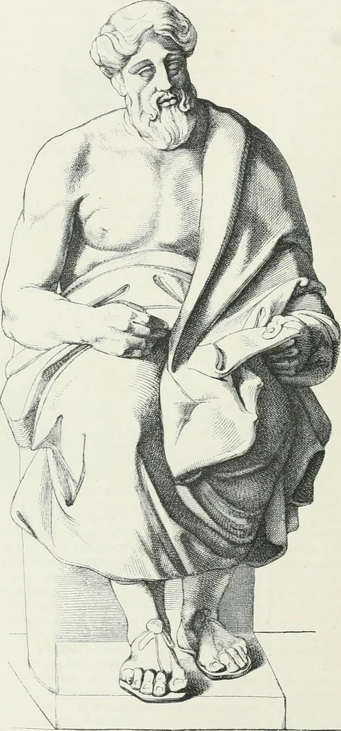 An illustration from Denkmäler des klassischen Altertums, zur Erläuterung des Lebens der Griechen und Römer in Religion, Kunst und Sitte, 1887, leaf 728
