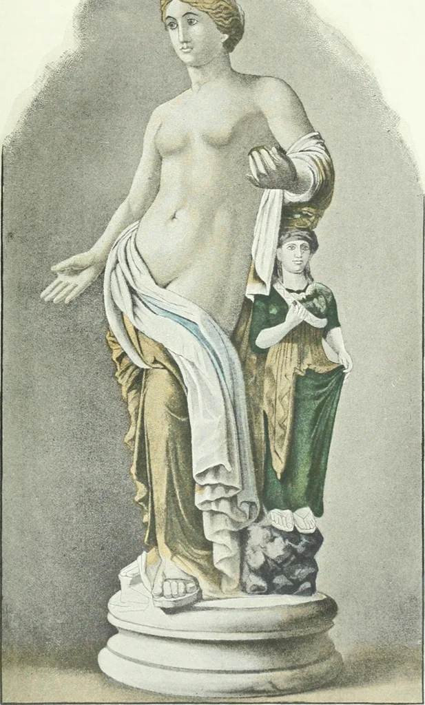 An illustration from Denkmäler des klassischen Altertums, zur Erläuterung des Lebens der Griechen und Römer in Religion, Kunst und Sitte, 1887, leaf 747