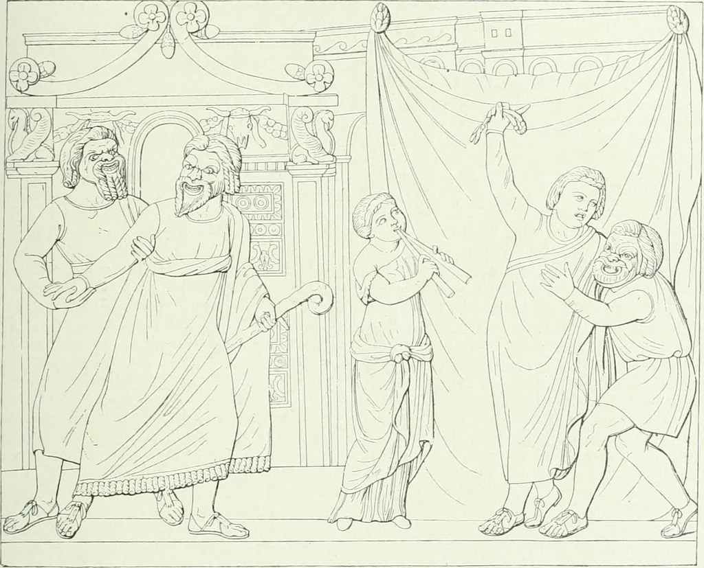 An illustration from Denkmäler des klassischen Altertums, zur Erläuterung des Lebens der Griechen und Römer in Religion, Kunst und Sitte, 1887, leaf 75