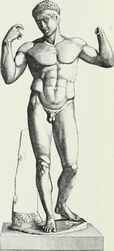 An illustration from Denkmäler des klassischen Altertums, zur Erläuterung des Lebens der Griechen und Römer in Religion, Kunst und Sitte, 1887, leaf 752