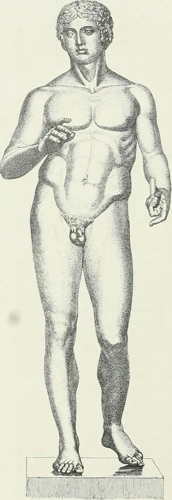 An illustration from Denkmäler des klassischen Altertums, zur Erläuterung des Lebens der Griechen und Römer in Religion, Kunst und Sitte, 1887, leaf 756