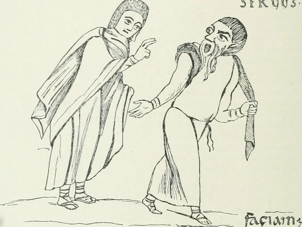 An illustration from Denkmäler des klassischen Altertums, zur Erläuterung des Lebens der Griechen und Römer in Religion, Kunst und Sitte, 1887, leaf 78