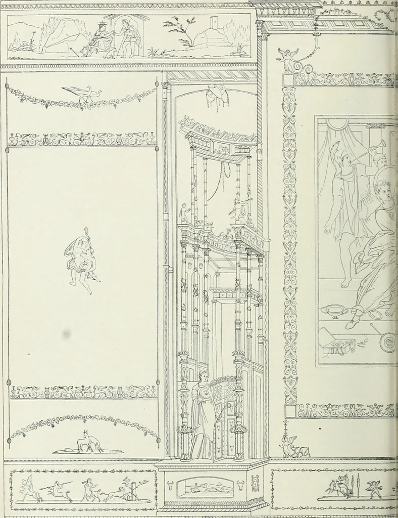 An illustration from Denkmäler des klassischen Altertums, zur Erläuterung des Lebens der Griechen und Römer in Religion, Kunst und Sitte, 1887, leaf 796