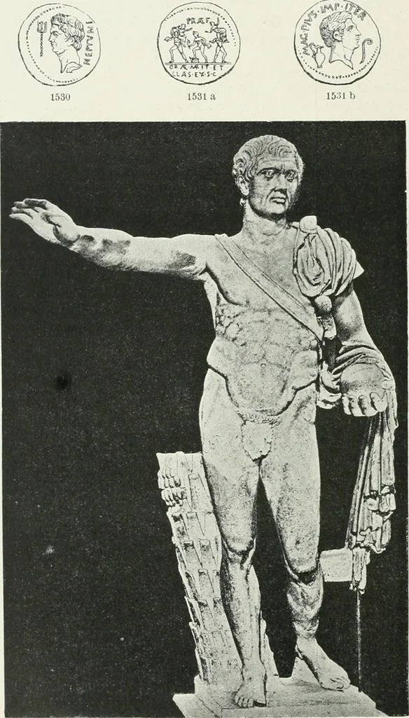 An illustration from Denkmäler des klassischen Altertums, zur Erläuterung des Lebens der Griechen und Römer in Religion, Kunst und Sitte, 1887, leaf 804
