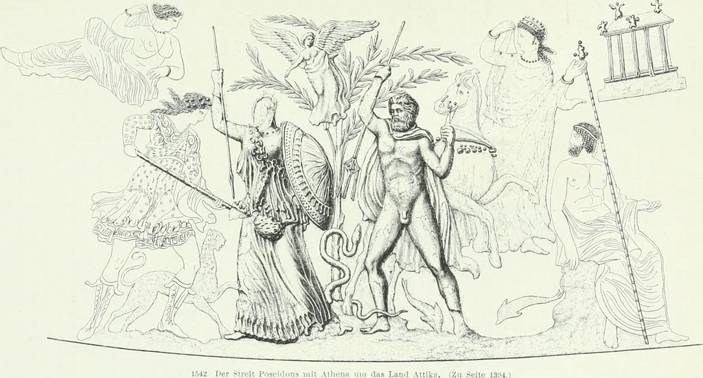 An illustration from Denkmäler des klassischen Altertums, zur Erläuterung des Lebens der Griechen und Römer in Religion, Kunst und Sitte, 1887, leaf 815