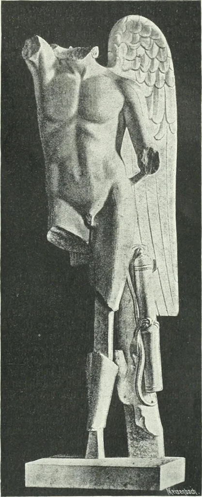 An illustration from Denkmäler des klassischen Altertums, zur Erläuterung des Lebens der Griechen und Römer in Religion, Kunst und Sitte, 1887, leaf 821