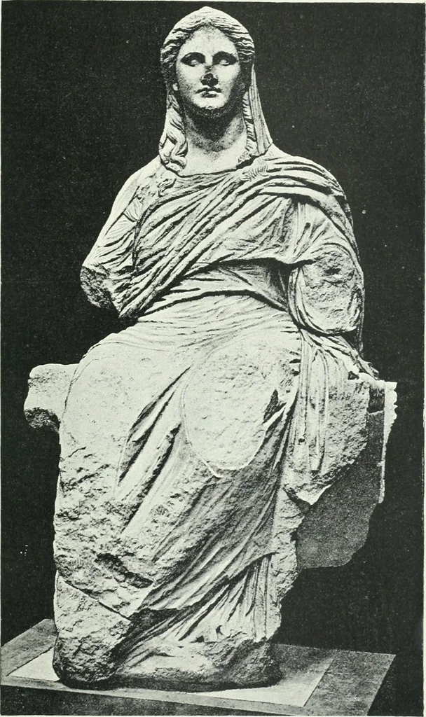 An illustration from Denkmäler des klassischen Altertums, zur Erläuterung des Lebens der Griechen und Römer in Religion, Kunst und Sitte, 1887, leaf 827