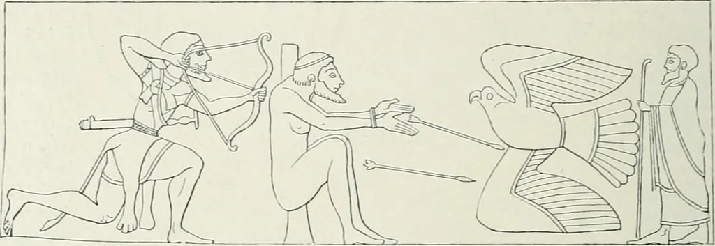 An illustration from Denkmäler des klassischen Altertums, zur Erläuterung des Lebens der Griechen und Römer in Religion, Kunst und Sitte, 1887, leaf 830