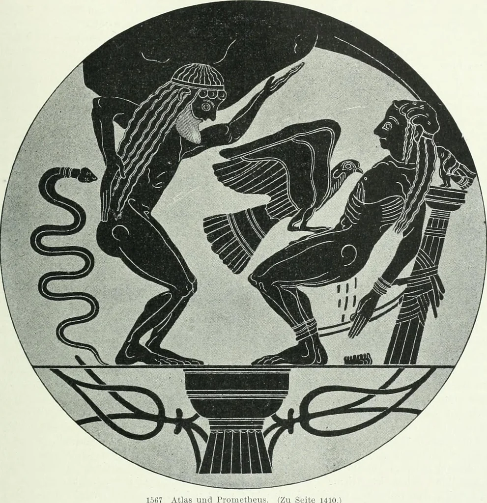 An illustration from Denkmäler des klassischen Altertums, zur Erläuterung des Lebens der Griechen und Römer in Religion, Kunst und Sitte, 1887, leaf 831