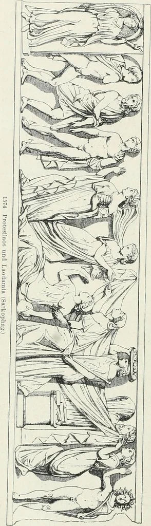 An illustration from Denkmäler des klassischen Altertums, zur Erläuterung des Lebens der Griechen und Römer in Religion, Kunst und Sitte, 1887, leaf 846
