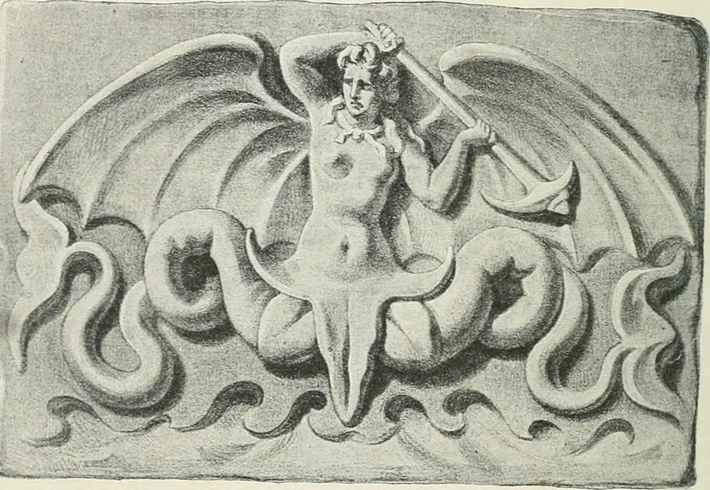 An illustration from Denkmäler des klassischen Altertums, zur Erläuterung des Lebens der Griechen und Römer in Religion, Kunst und Sitte, 1887, leaf 854