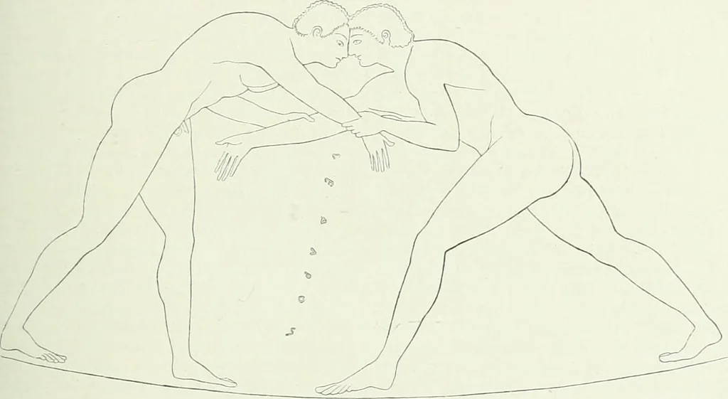 An illustration from Denkmäler des klassischen Altertums, zur Erläuterung des Lebens der Griechen und Römer in Religion, Kunst und Sitte, 1887, leaf 10